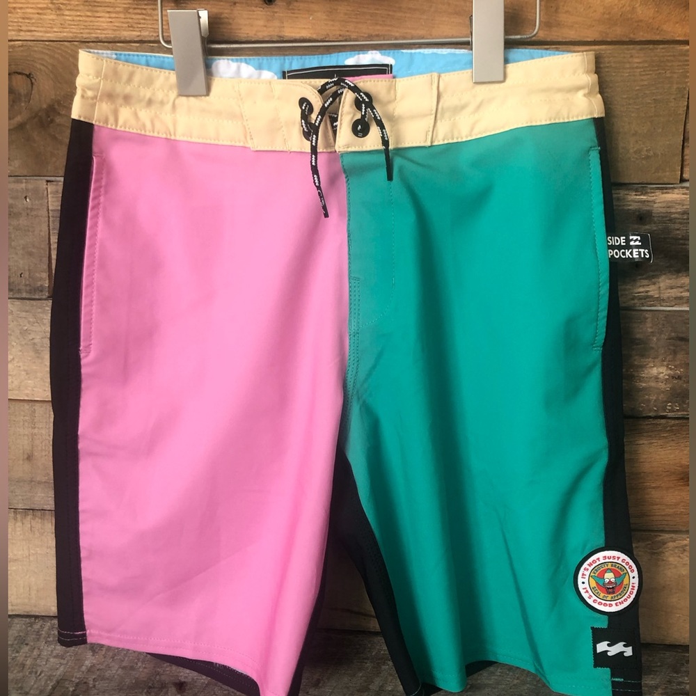 The Simpsons Billabong Board Shorts